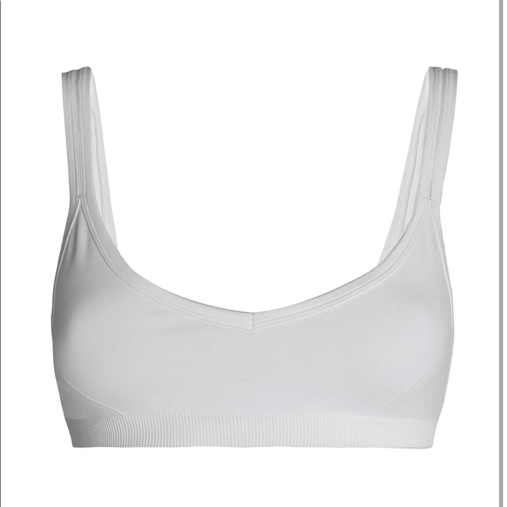 NWT Helmut Lang double strap crop top